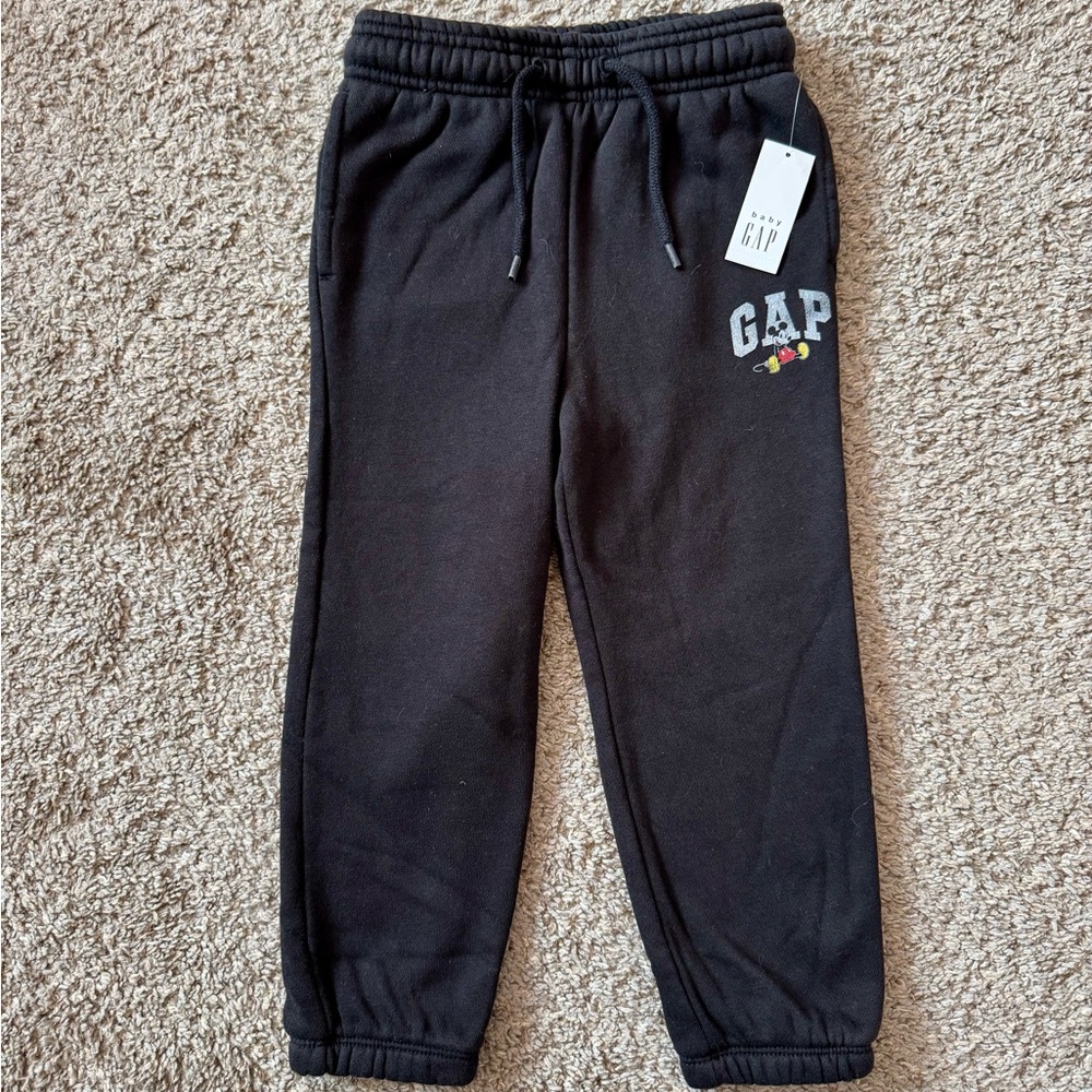 babyGAP x Disney Mickey Mouse Relaxed Logo Pull-On Joggers